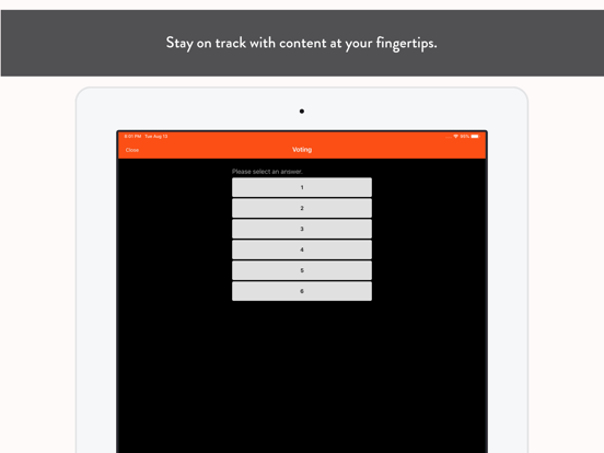 Sharp Events iPad screenshot 4 - Productivity app
