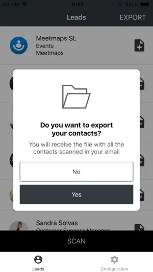 Scanner Meetmaps screenshot 3
