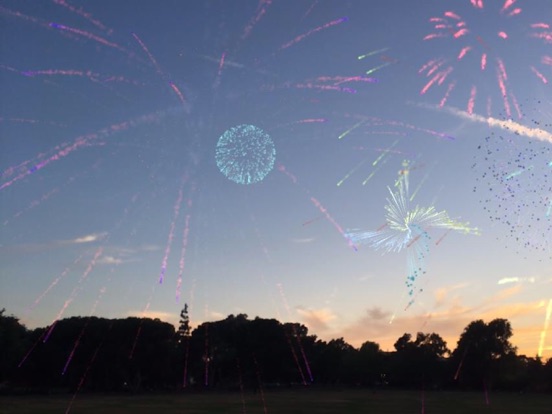 Fireworks Tap AR iPad screenshot 4 - Entertainment app