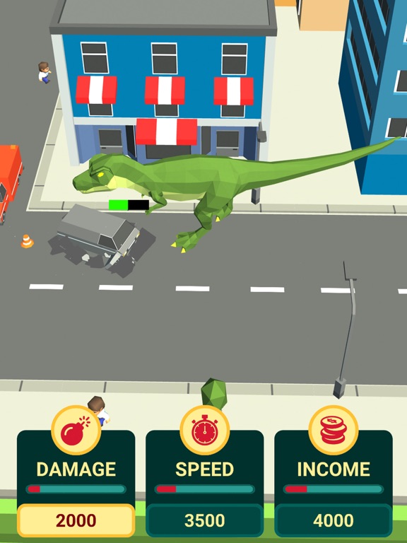 Idle Dinosaur iPad screenshot