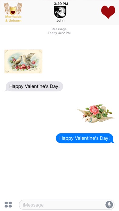 Vintage Valentine Screenshot