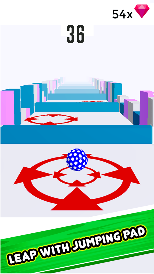 #4. Roll Up Catch Up Speed Ball (iOS) By: Muhammad Taqweem Sultan