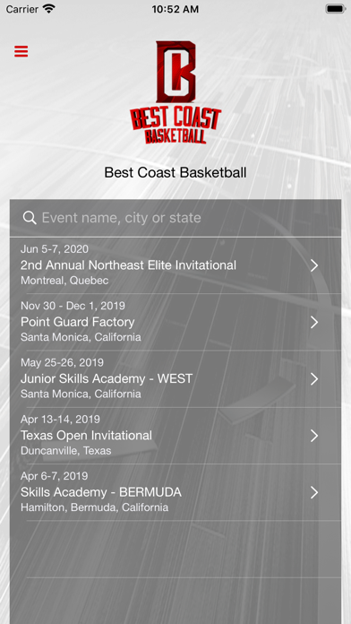 Screenshot #1 pour Best Coast Basketball