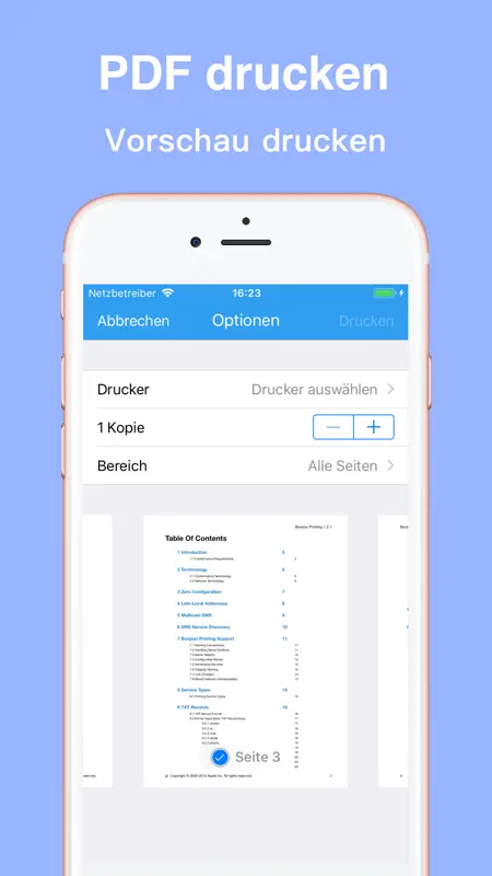 Printsmart-Drucker print app screenshot 6 of 6