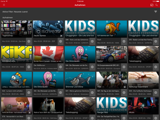 Screenshot #5 pour Save.TV – Videorekorder