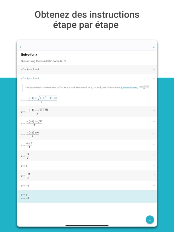 Screenshot #6 pour Microsoft Math Solver