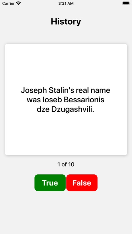 Simple Trivia Challenge