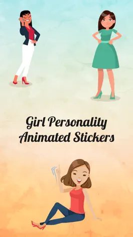 Game screenshot Women Personality Stickers mod apk