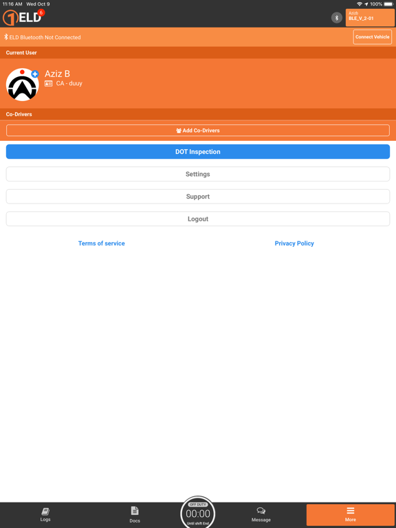 1ELD iPad screenshot 4 - Business app