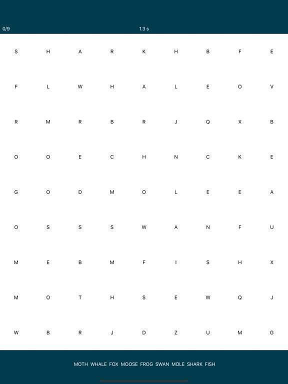 Screenshot #4 pour Word Search Wear - Watch game