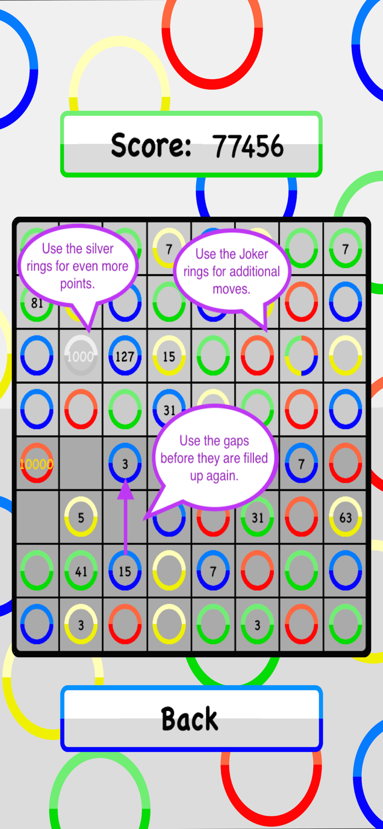 Push the Circles