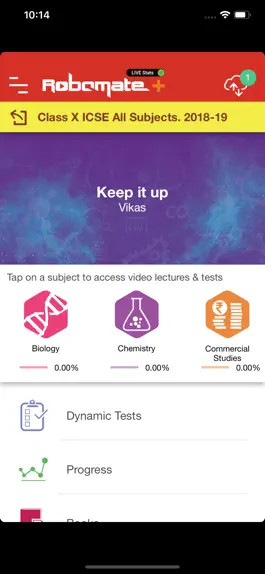 Game screenshot Robomate+ Std 8-12 IIT NEET CA apk