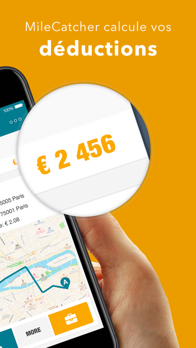 Screenshot #3 pour MileCatcher Registre pour km