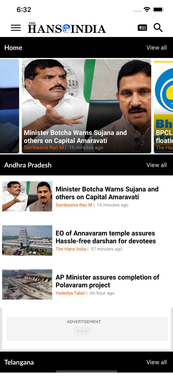 iPhone screenshot