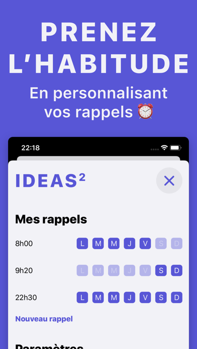 Screenshot #2 pour Ideas² - Votre carnet d'idées