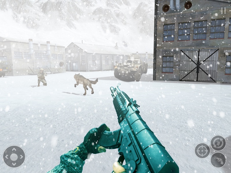 Neve Sniper Exército Guerra ro screenshot 6