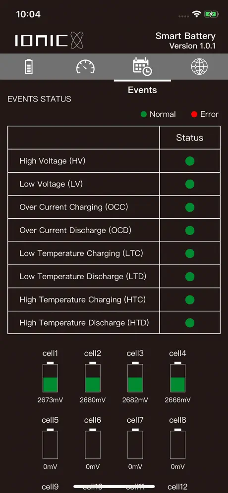 Ionic Blue Batteries