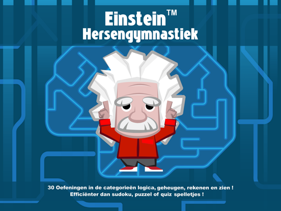 Einstein™ Hersengymnastiek iPad app afbeelding 1