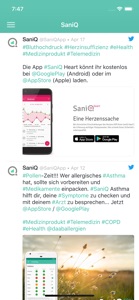 SaniQ Asthma screenshot #2 for iPhone