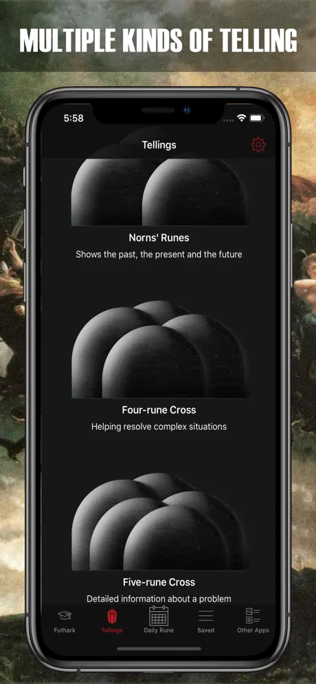 Ancient rune magic in practice