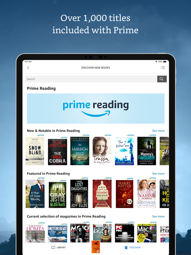 Amazon Kindle: Reading App Screenshot