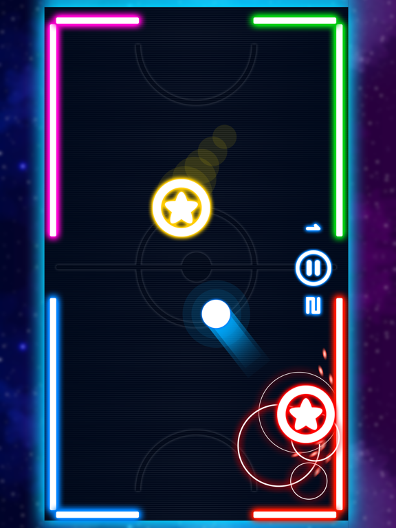 Screenshot #4 pour Glow Hockey Elite