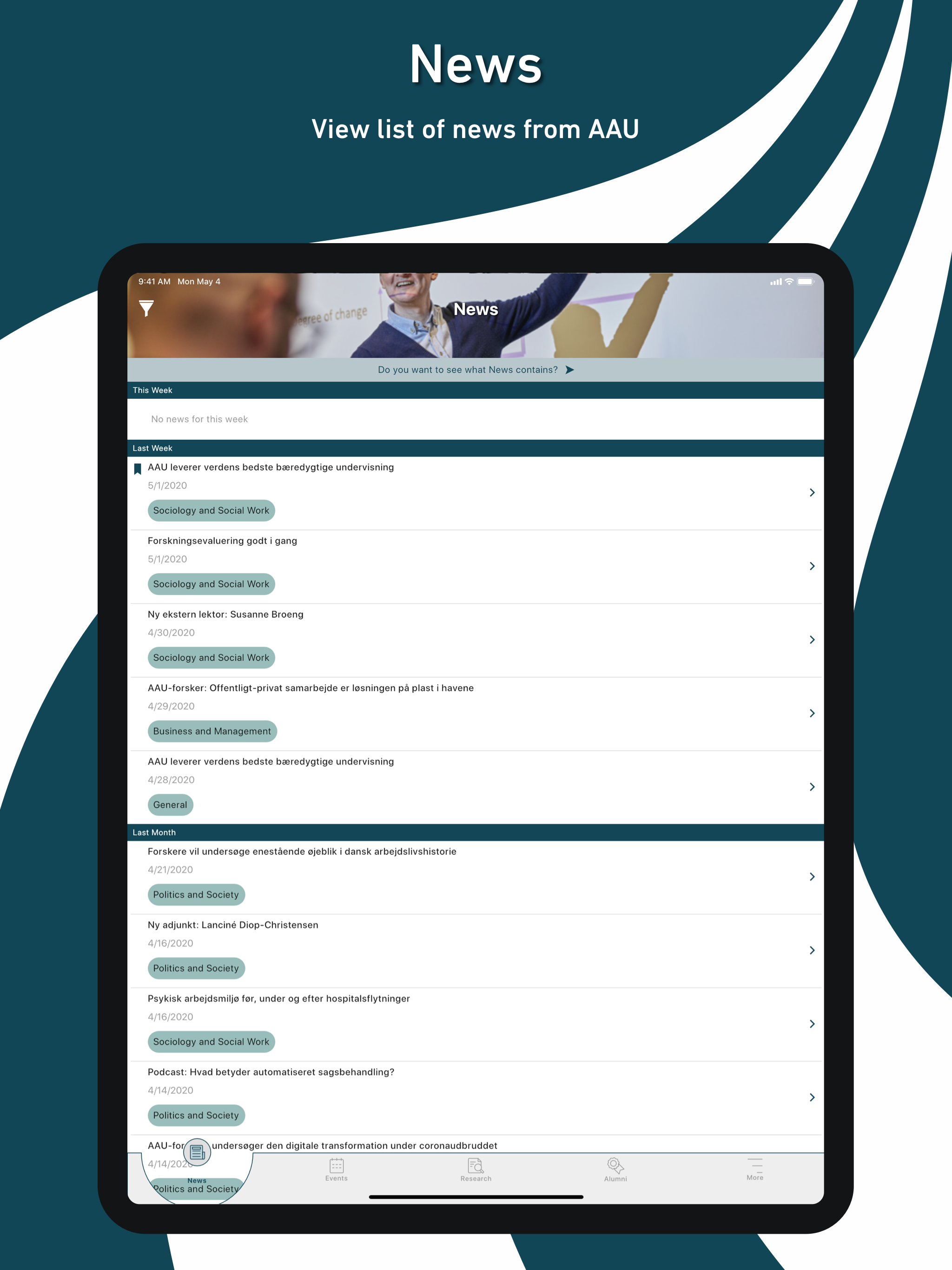 AAU Connect screenshot 8