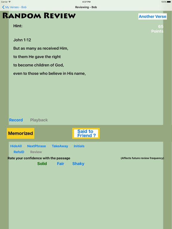 GospelOfJohn-Mem iPad screenshot