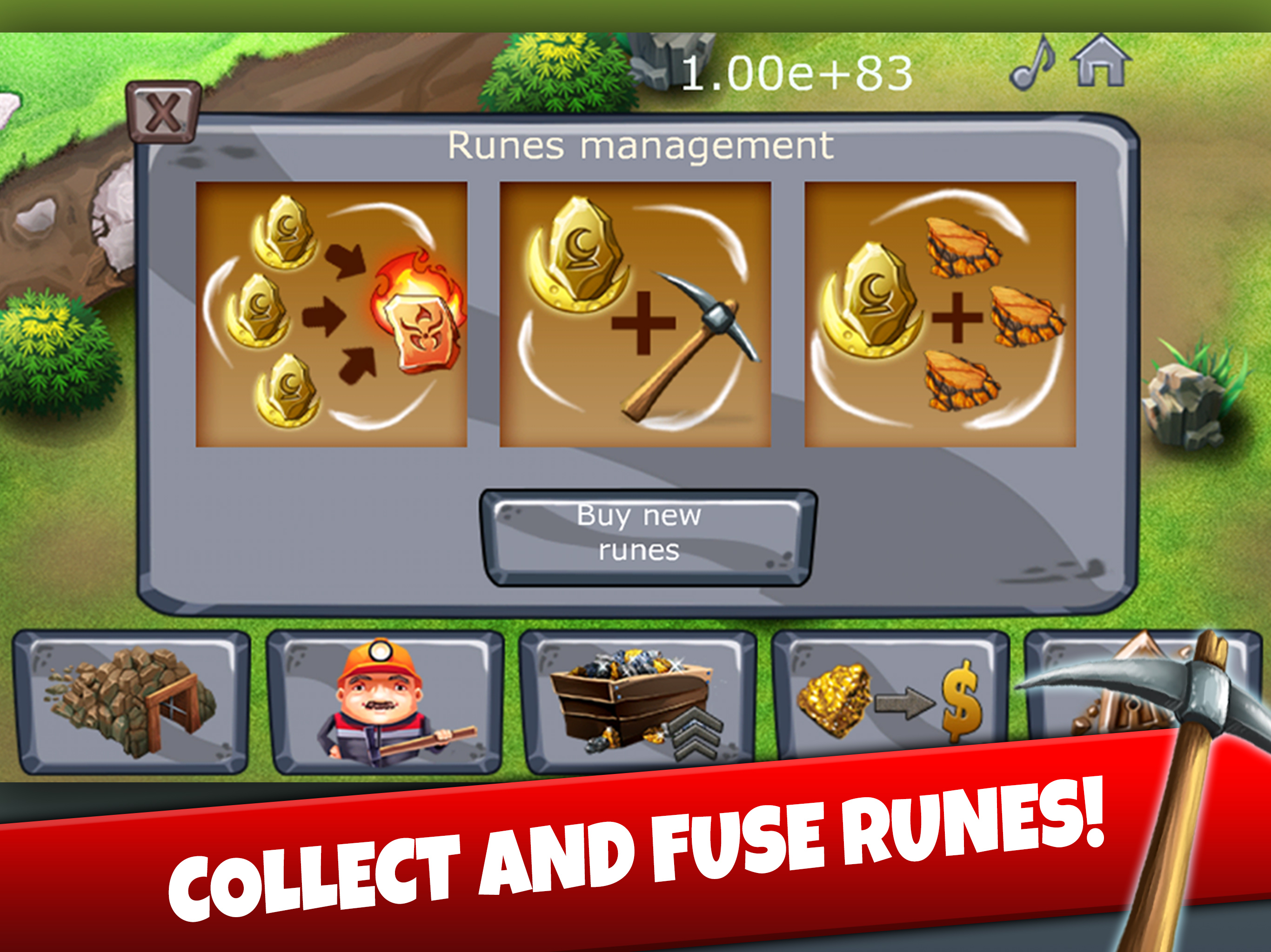 Clicker Mine Idle Adventure screenshot 9