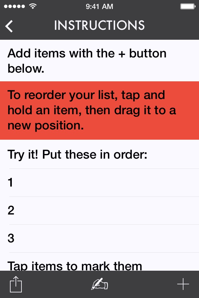 Ita — A List-Making App screenshot 3