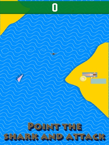 Shark Bite - Great White Game! iPad screenshot