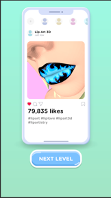 Lip Art 3D screenshot