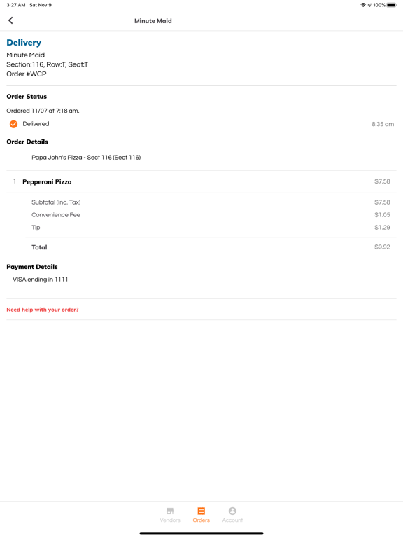 sEATz iPad screenshot 10 - Food & Drink app