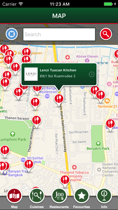 How to cancel & delete Bangkok's 100 Best Restaurants from iphone & ipad 2