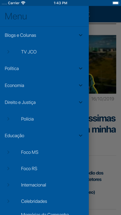 Jornal da Cidade Online Screenshot
