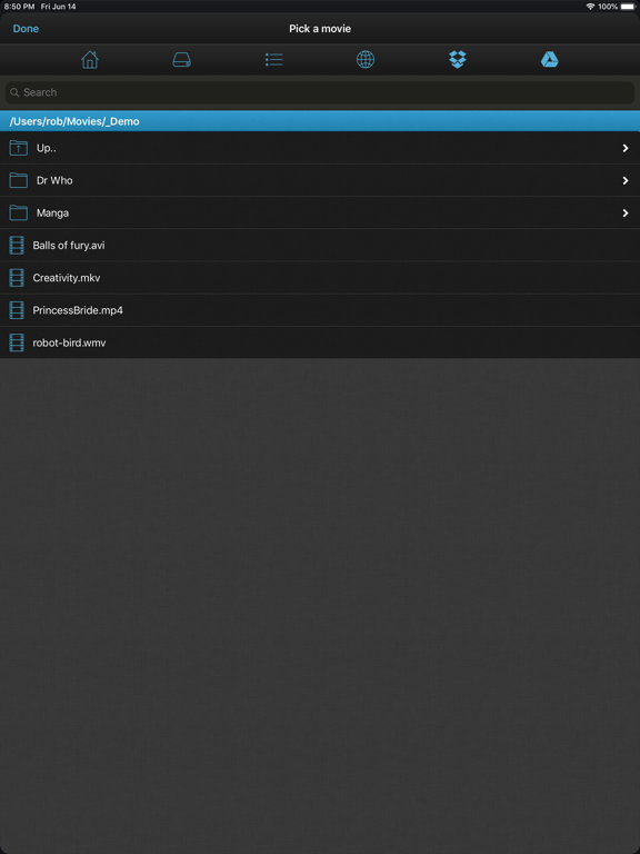Screenshot #2 for VLC Streamer