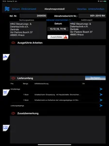 MEiAPPS Abnahmebericht screenshot #3 for iPad