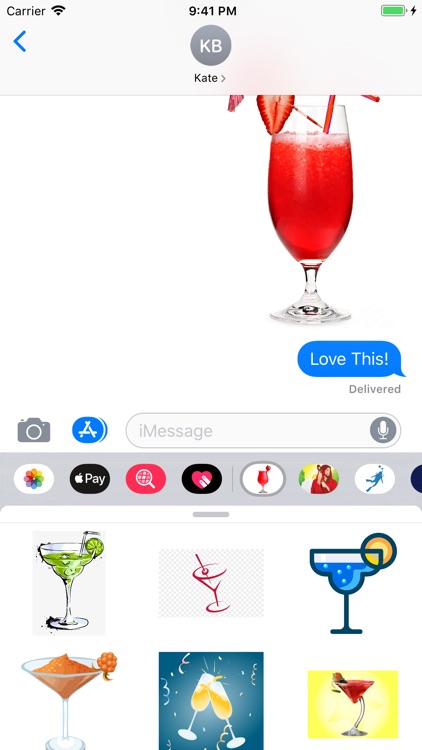 Daiquiri-Emojis Stickers