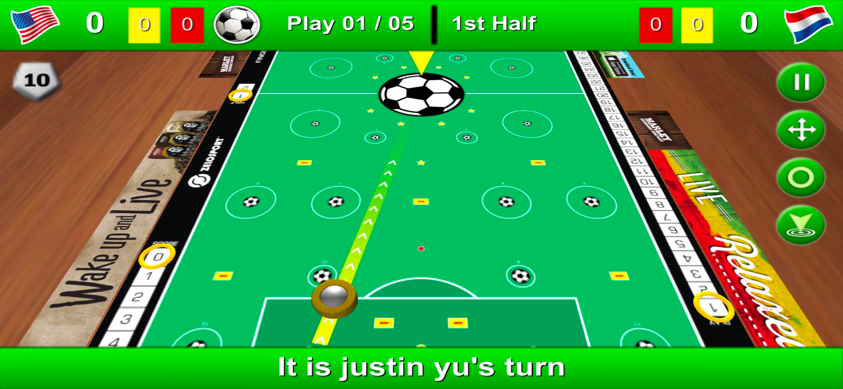 Finger Soccer : World Edition screenshot 3