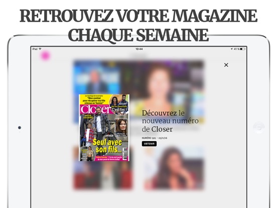 Closer – Actu et exclus People iPad screenshot