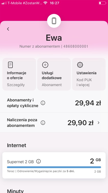 Mój T-Mobile