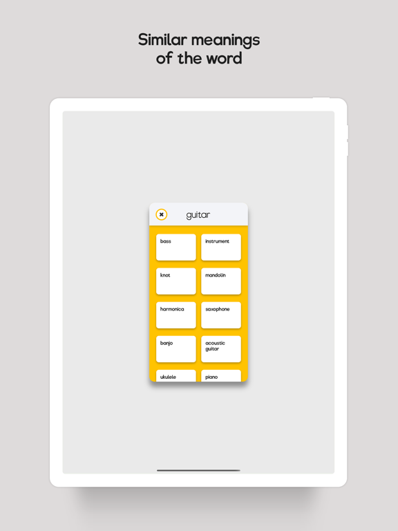 Rhyme Time - Rhyme Aid! iPad screenshot