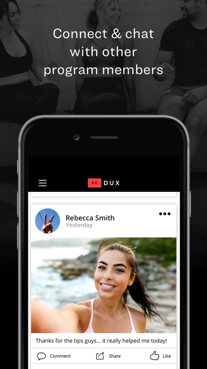 Redux - Fitness & Nutrition screenshot-3