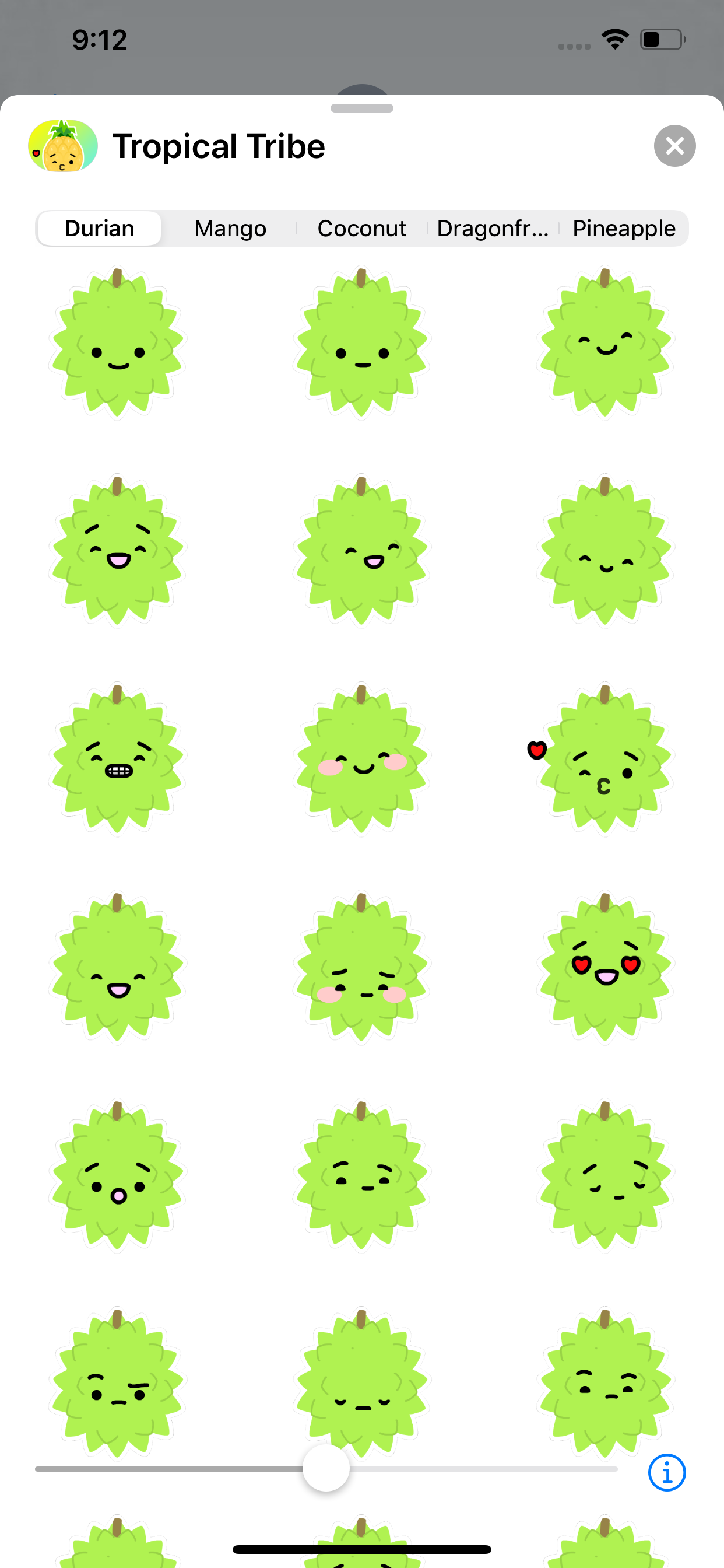 Tropical Tribe Animated Emoji screenshot 4