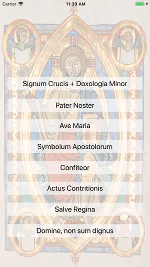 Latin Prayers screenshot 2