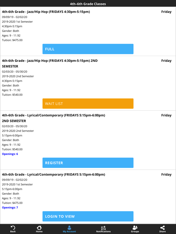 8 Count Dance Academy iPad screenshot 4 - Sports app