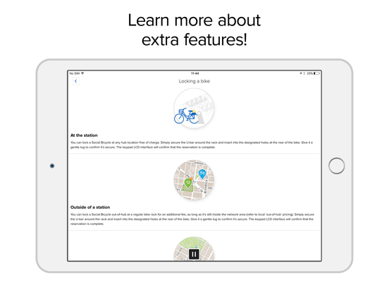 Social Bicycles iPad screenshot 5 - Travel app