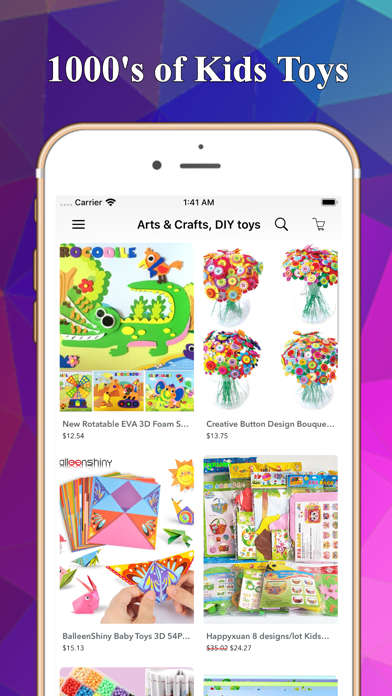 Kids Toy Shopping Online Store Screenshot
