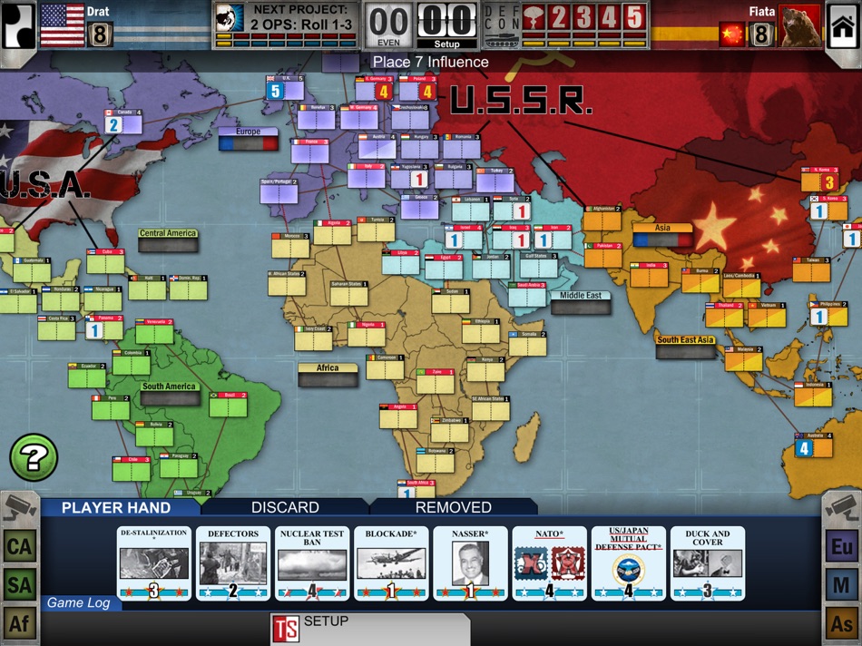 #2. Twilight Struggle (iOS) 由: Playdek, Inc.