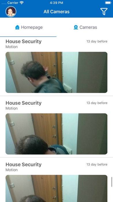 Screenshot #2 pour GuardX Home Security Camera